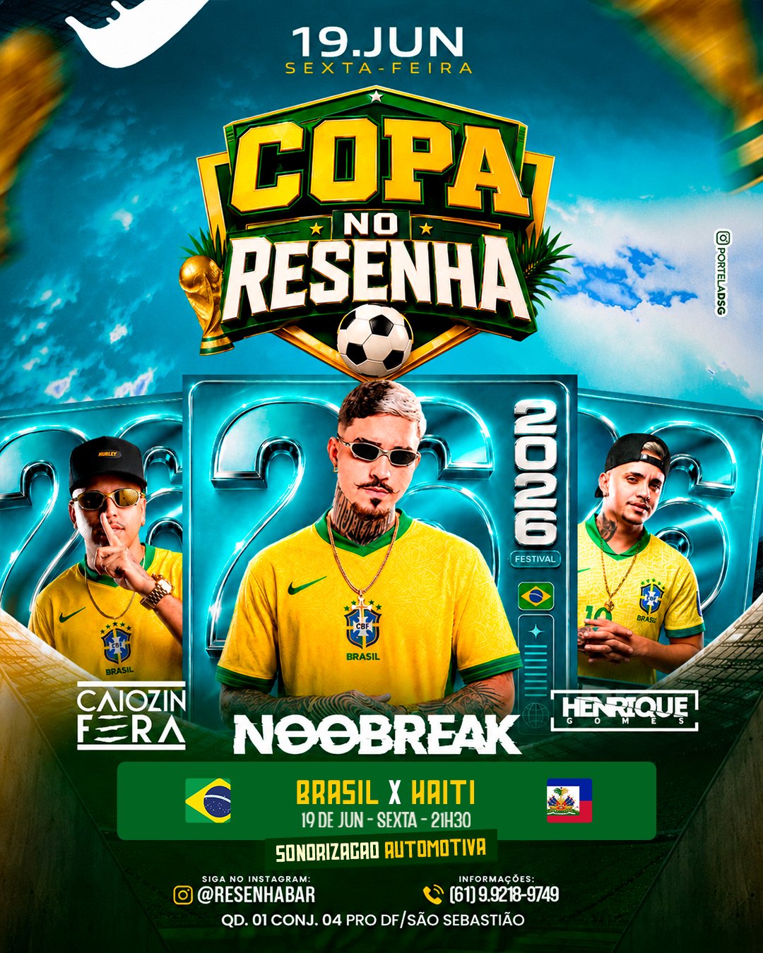 COPA NO RESENHA I No Resenhah